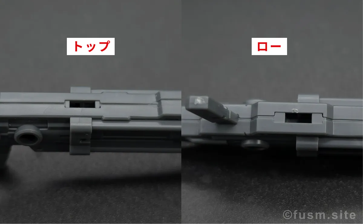 【レビュー】30MM カスタマイズウェポンズ(ヘビーウェポン 2) 多角的に見た全体の外観・素組み 05