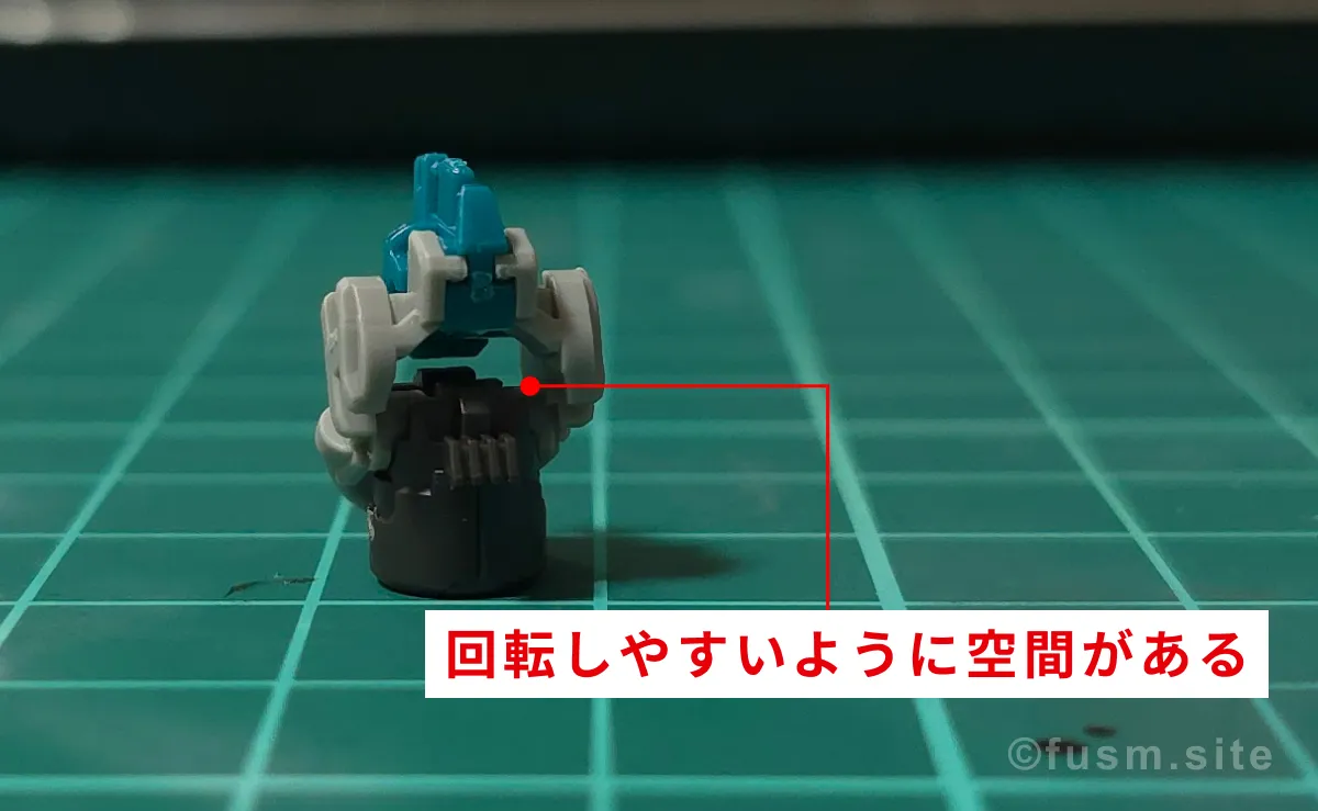 【レビュー】HG ゲルググ ボカタ機(GQ) パーツ・構造・組み立て 01