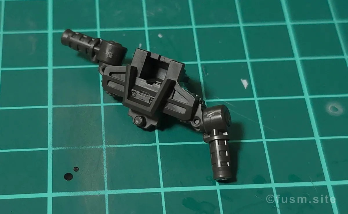 【レビュー】HG ゲルググ ボカタ機(GQ) パーツ・構造・組み立て 02