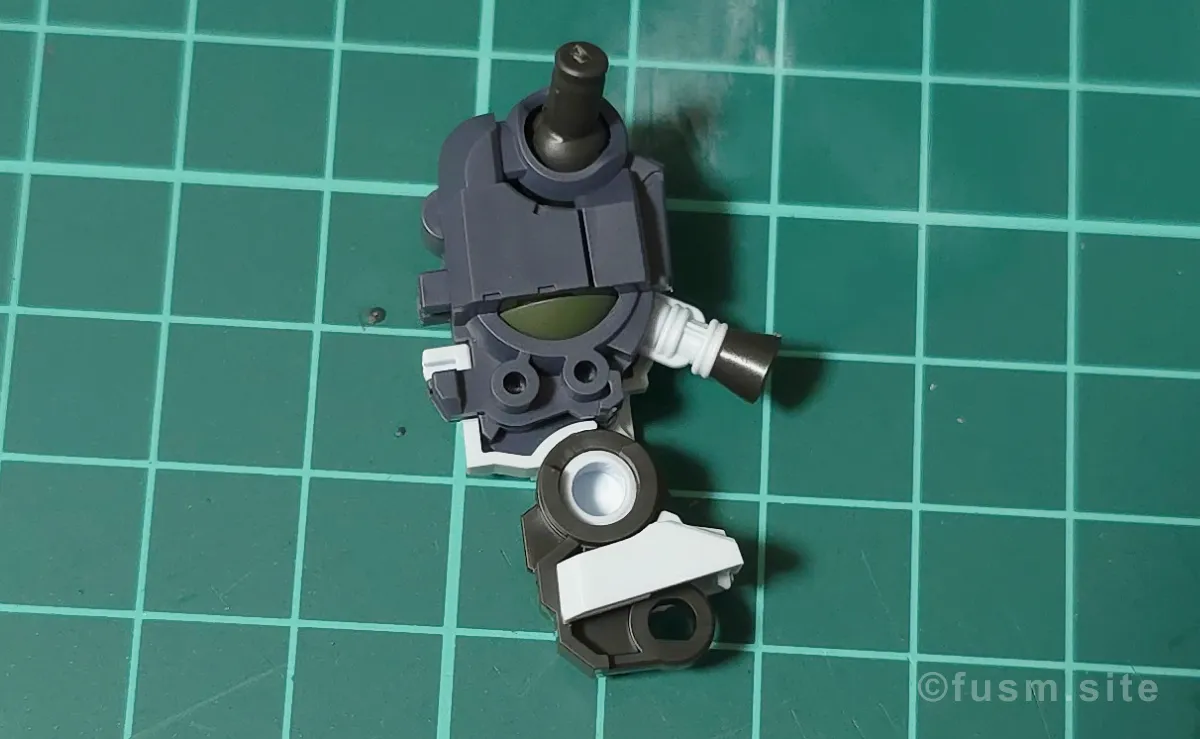 【レビュー】HG ゲルググ ボカタ機(GQ) パーツ・構造・組み立て 10