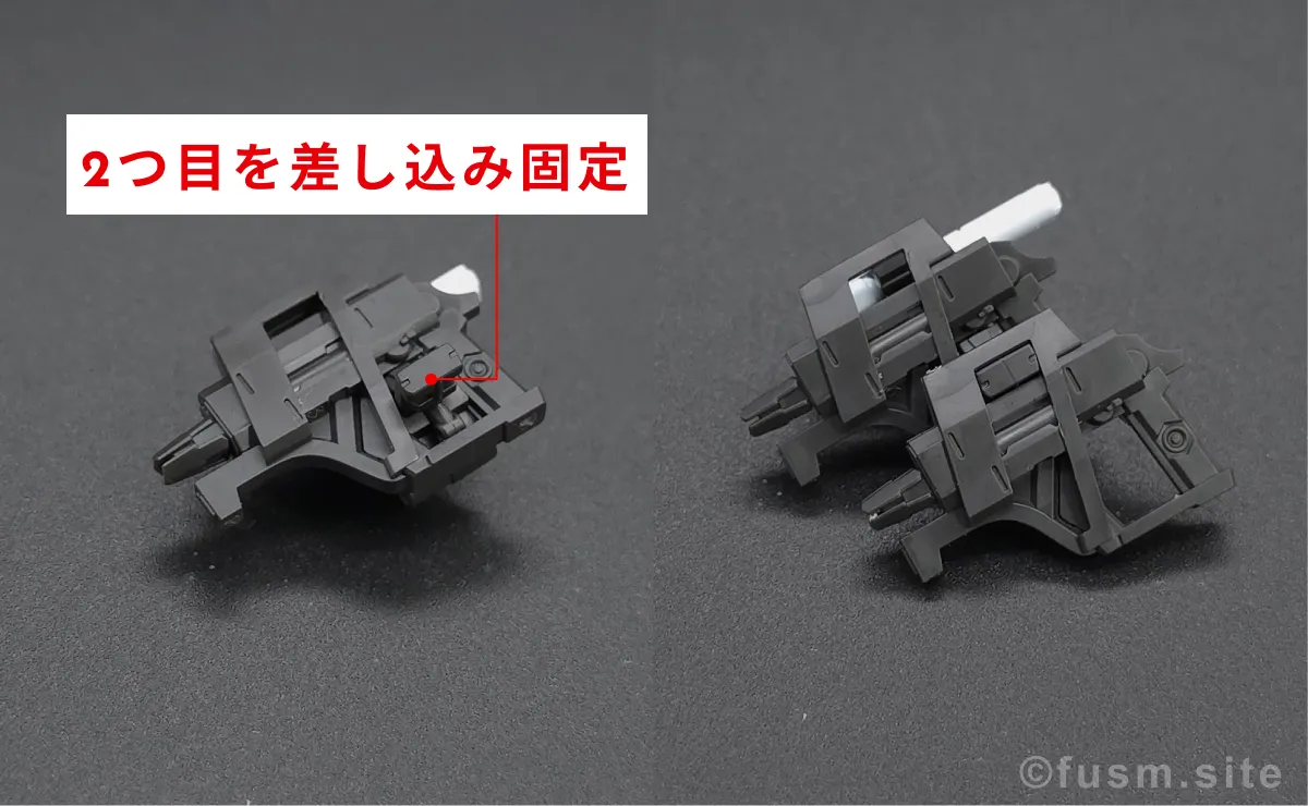 【レビュー】HG ゲルググ ボカタ機(GQ) 付属品 1