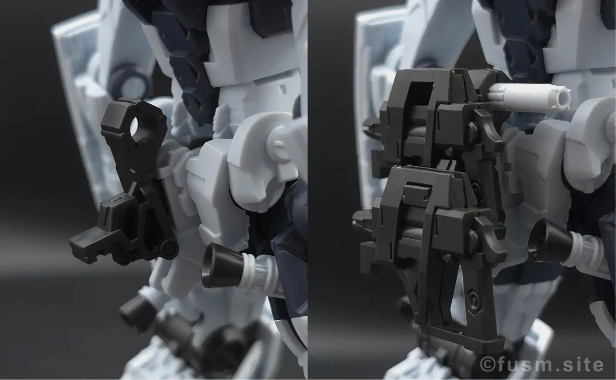 【レビュー】HG ゲルググ ボカタ機(GQ) 付属品 10