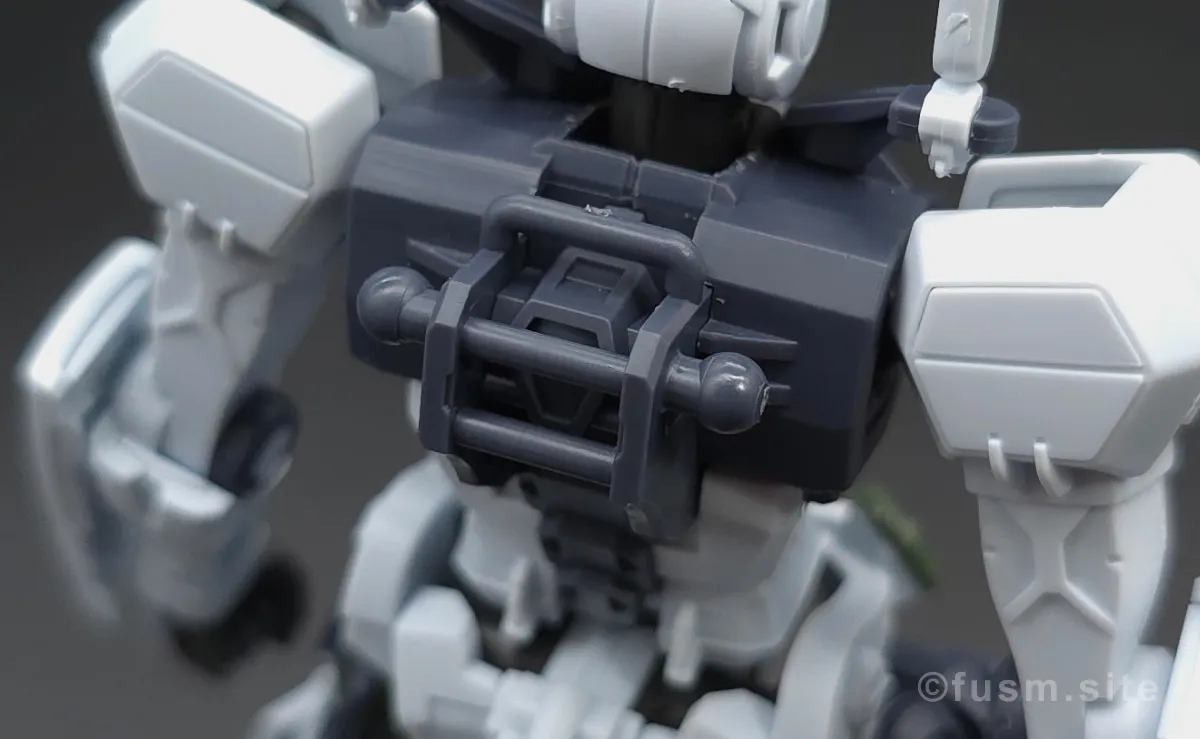 【レビュー】HG ゲルググ ボカタ機(GQ) 胴体ディテール 1