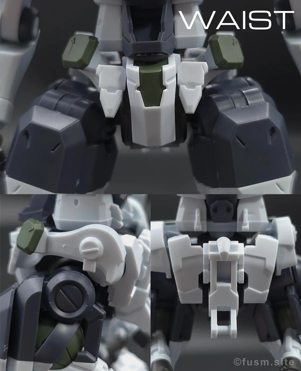 【レビュー】HG ゲルググ ボカタ機(GQ) 胴体ディテール 03