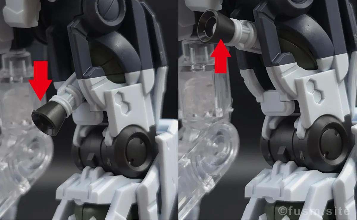 【レビュー】HG ゲルググ ボカタ機(GQ) 脚部ディテール ギミック 01