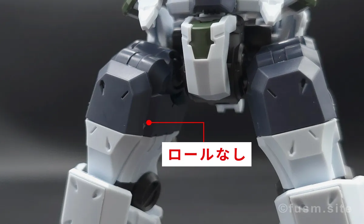 【レビュー】HG ゲルググ ボカタ機(GQ) 脚部ディテール 可動域 01