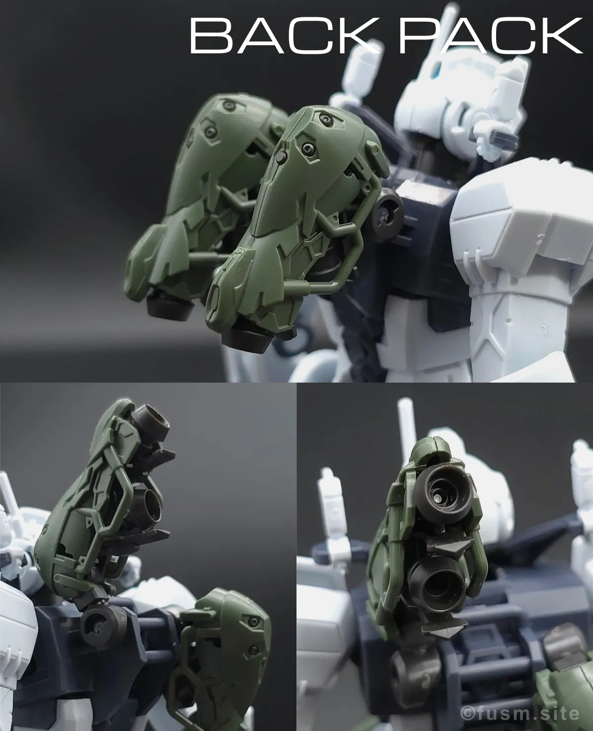 【レビュー】HG ゲルググ ボカタ機(GQ) バックパックレビュー 01