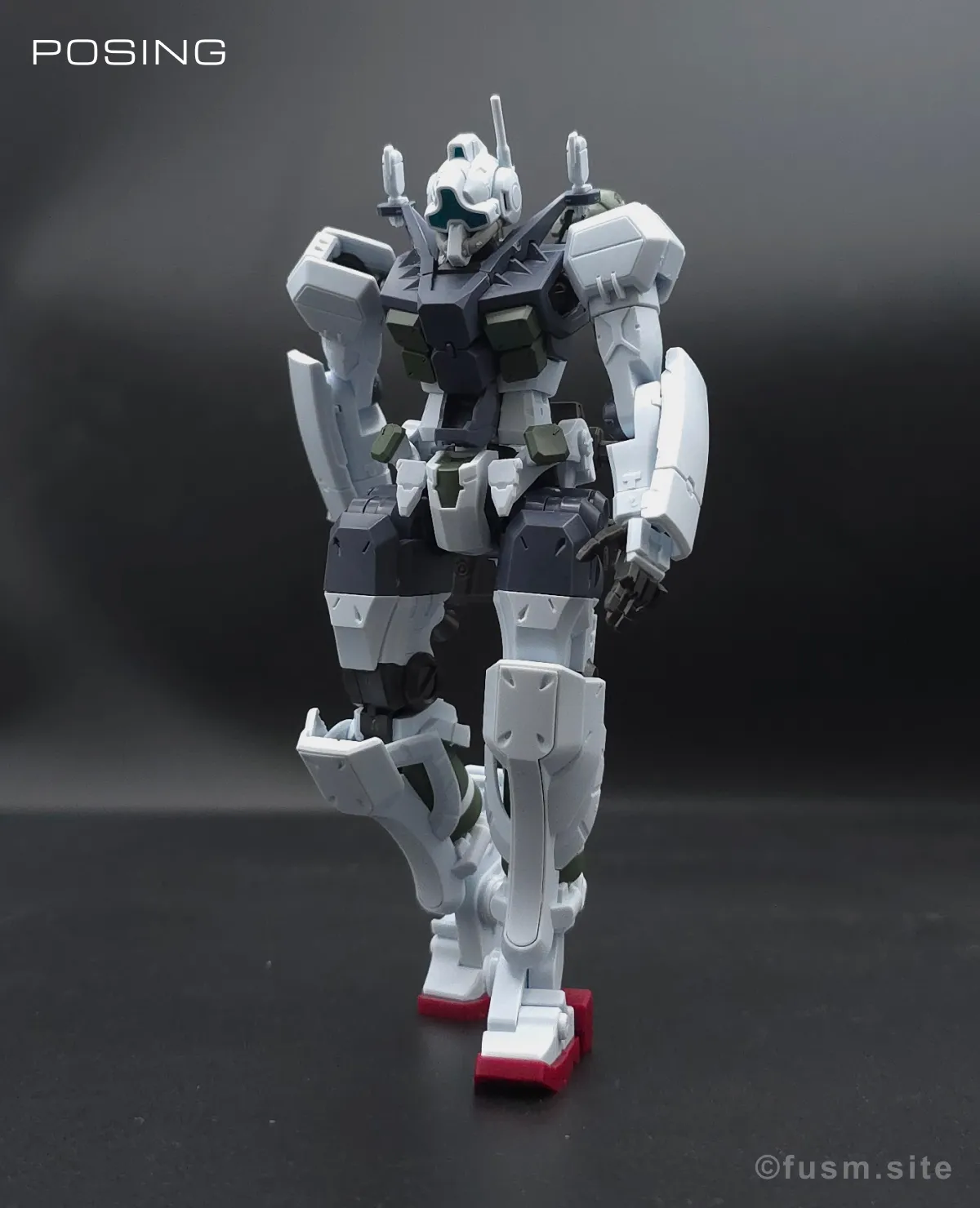 【レビュー】HG ゲルググ ボカタ機(GQ) ポージング 01