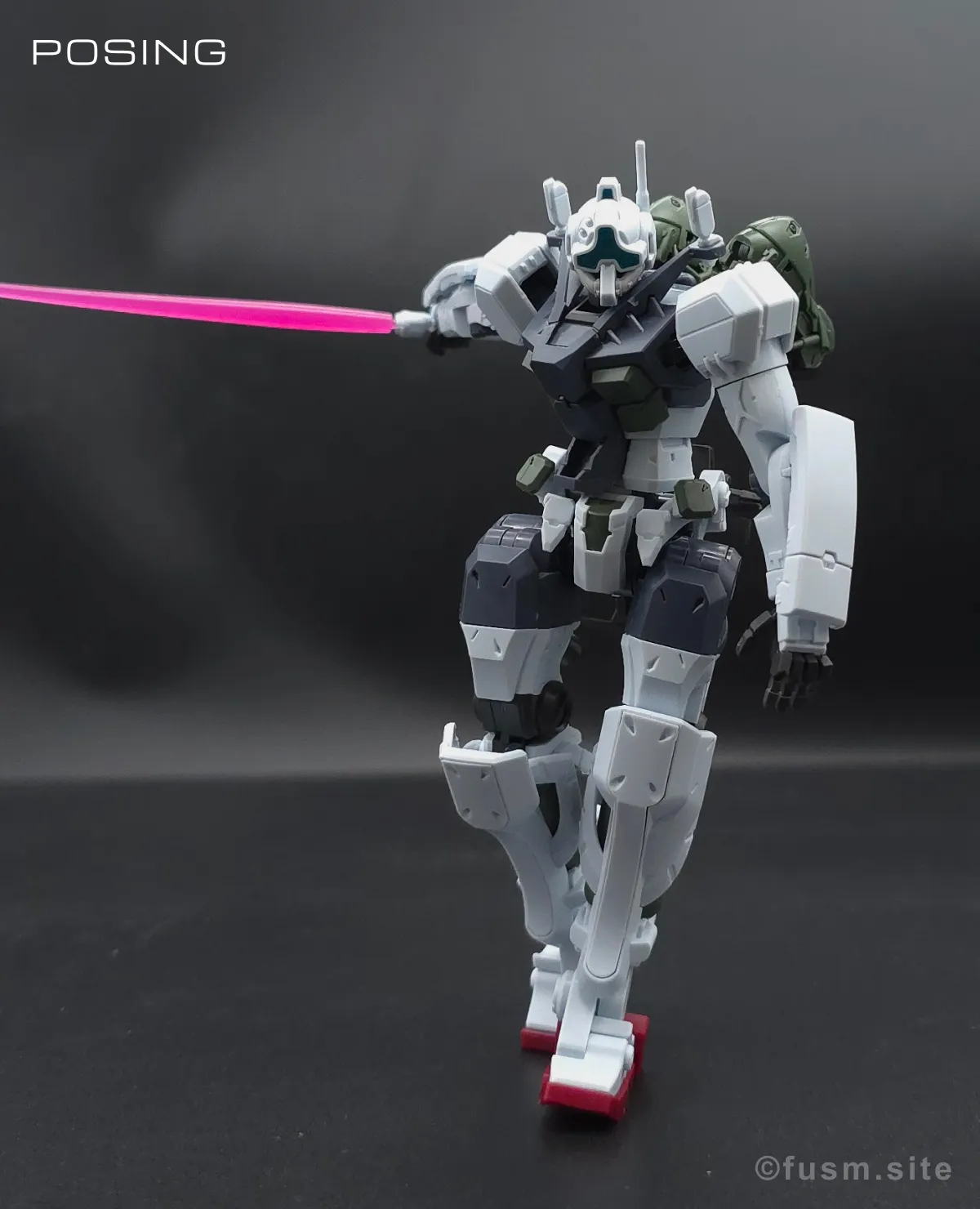 【レビュー】HG ゲルググ ボカタ機(GQ) ポージング 02