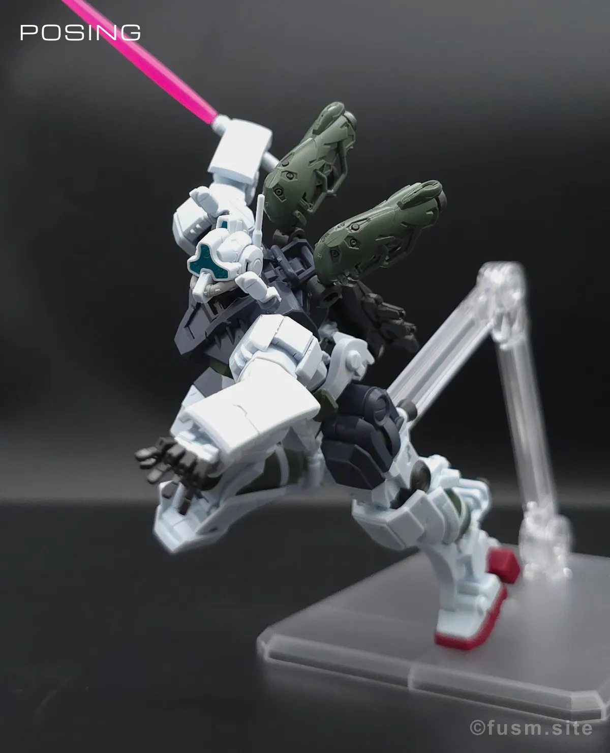 【レビュー】HG ゲルググ ボカタ機(GQ) ポージング 03