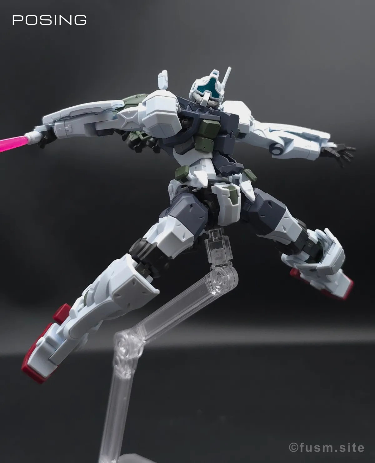 【レビュー】HG ゲルググ ボカタ機(GQ) ポージング 04