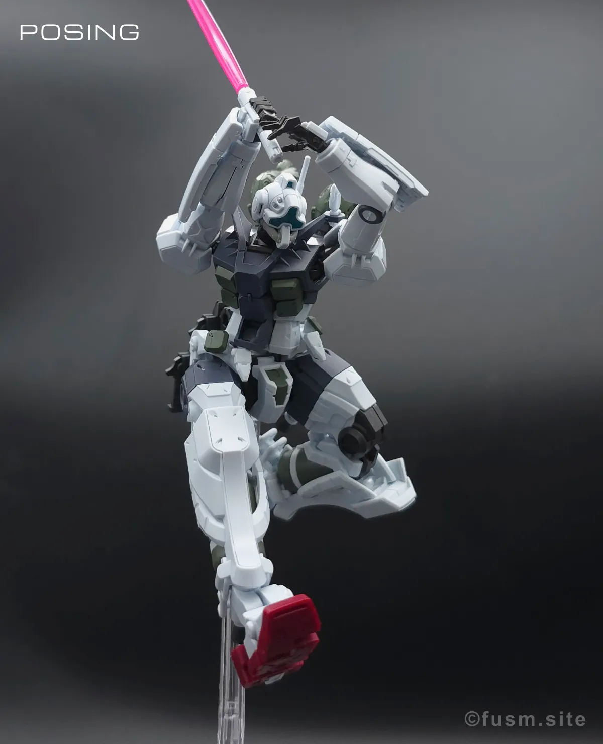 【レビュー】HG ゲルググ ボカタ機(GQ) ポージング 09