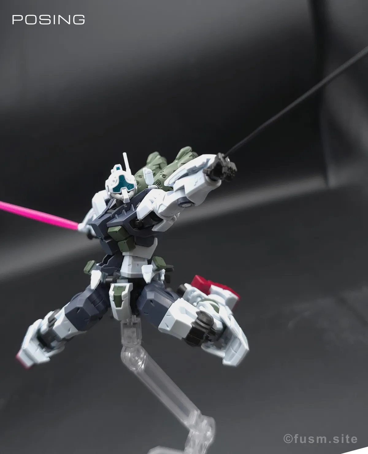 【レビュー】HG ゲルググ ボカタ機(GQ) ポージング 10