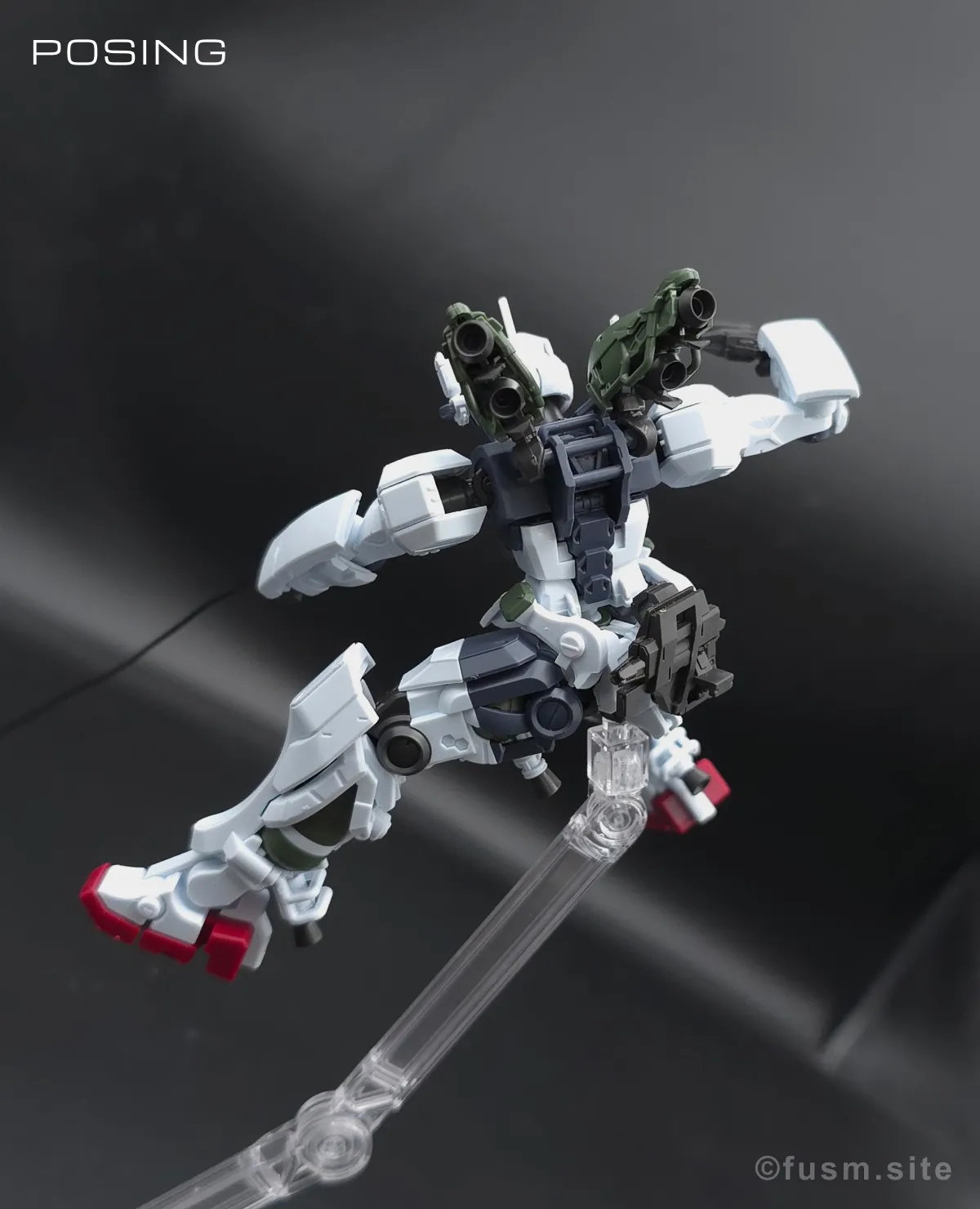 【レビュー】HG ゲルググ ボカタ機(GQ) ポージング 12