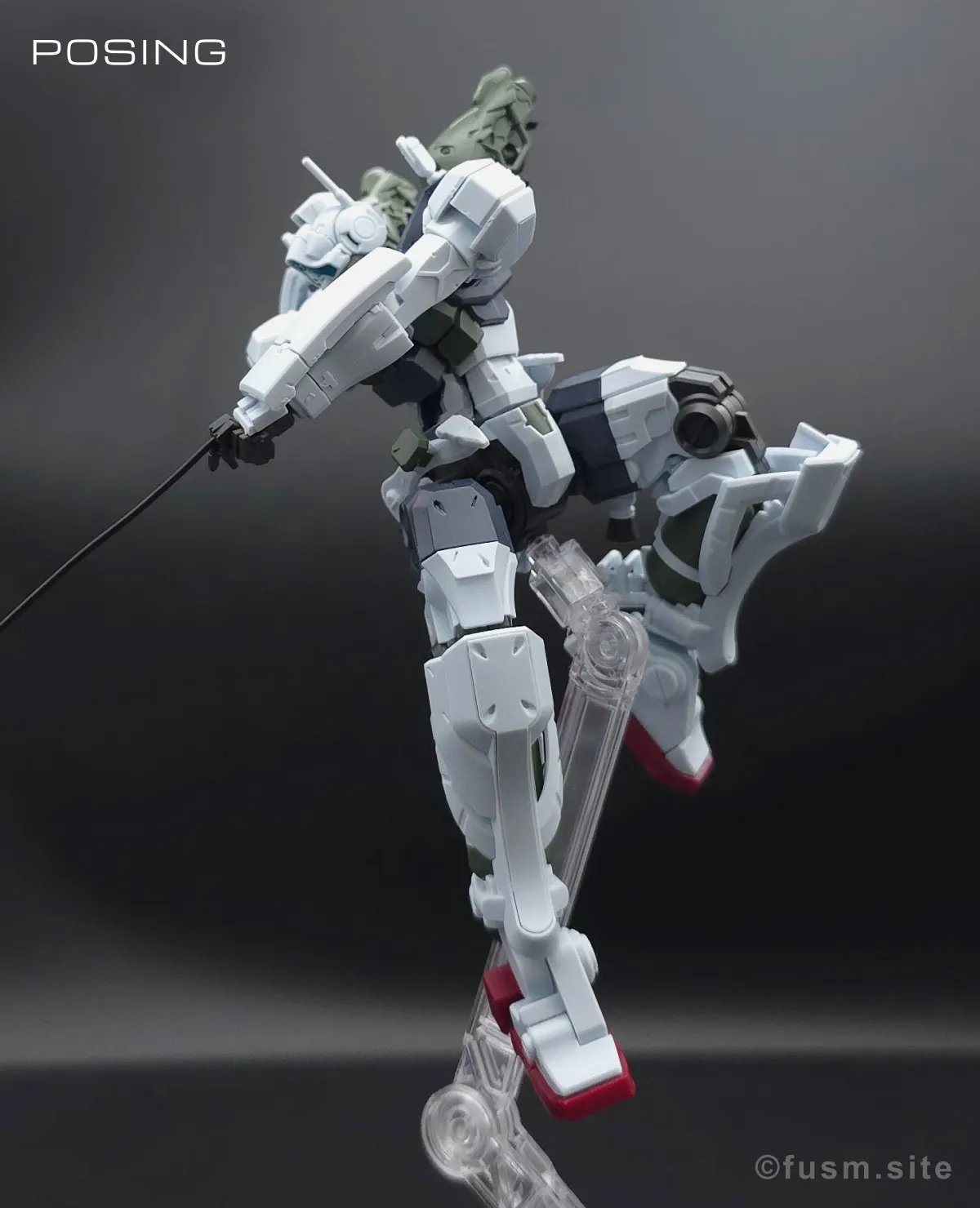 【レビュー】HG ゲルググ ボカタ機(GQ) ポージング 15