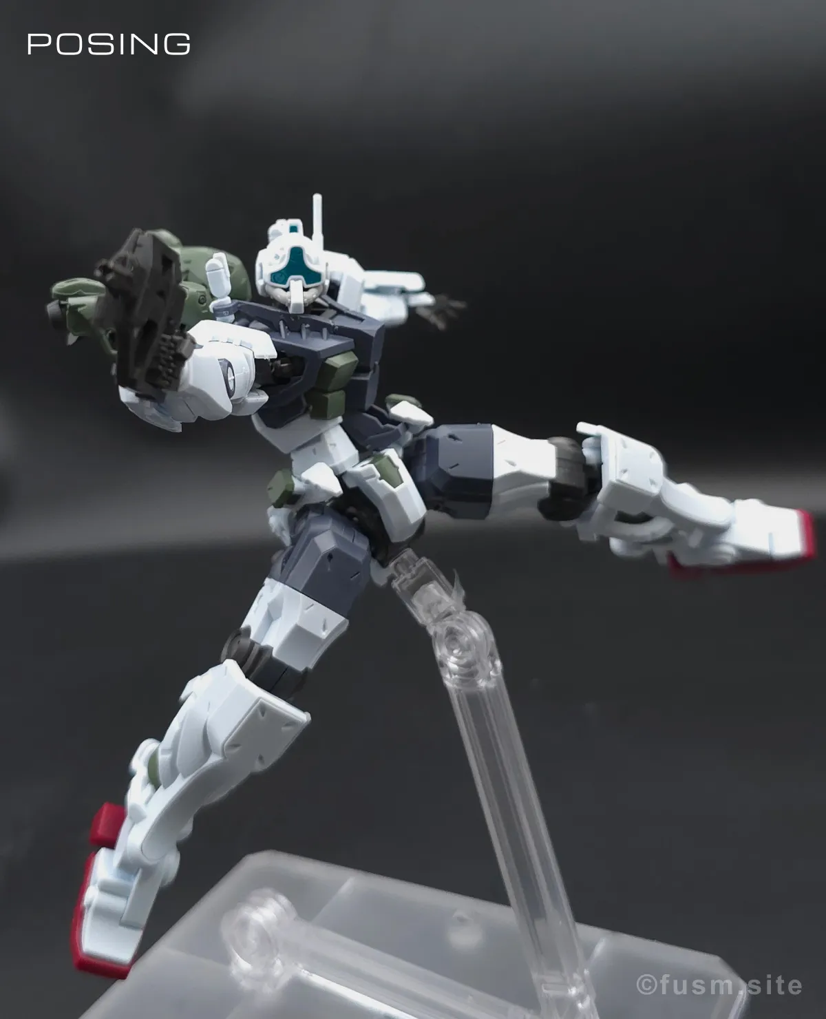 【レビュー】HG ゲルググ ボカタ機(GQ) ポージング 17