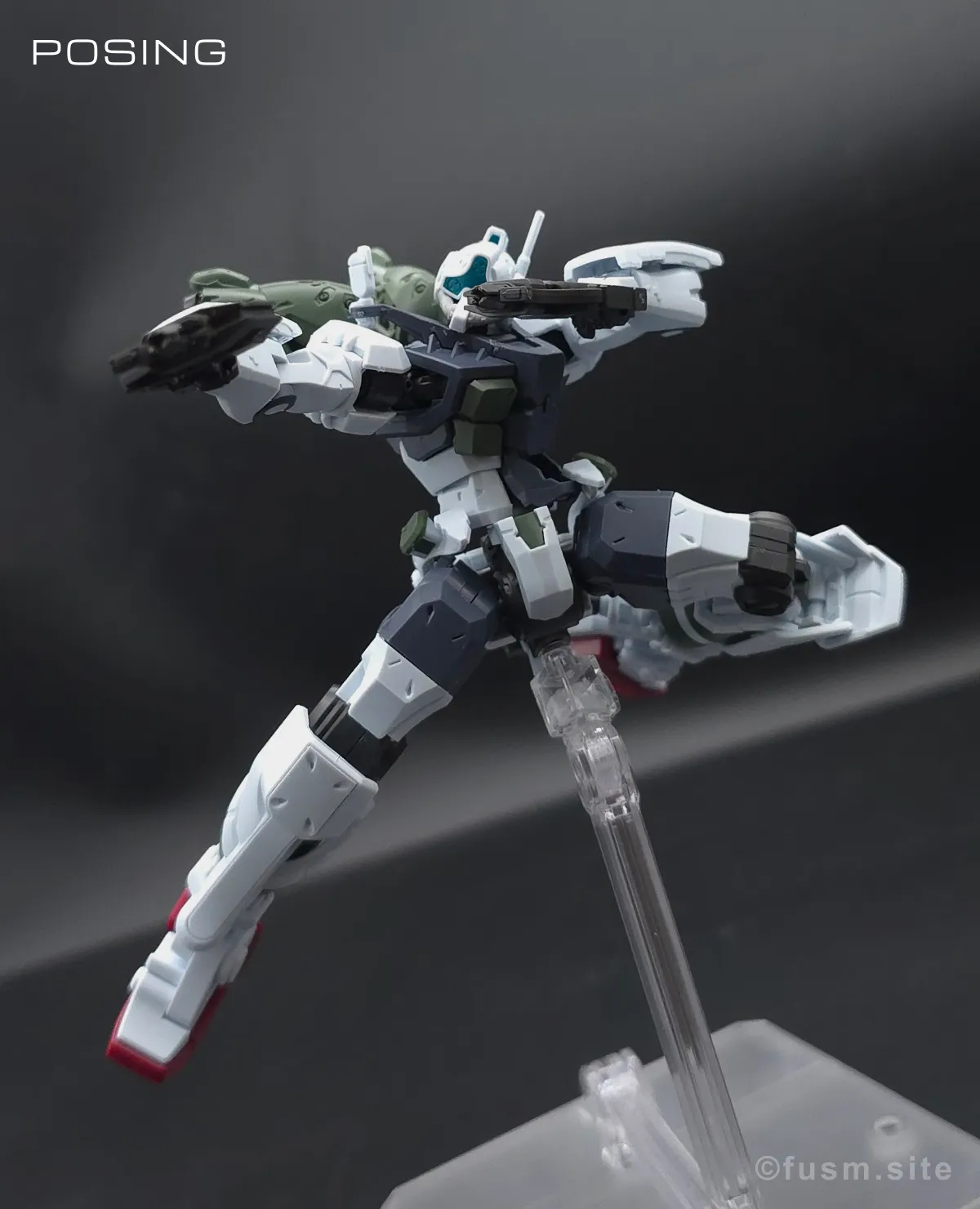 【レビュー】HG ゲルググ ボカタ機(GQ) ポージング 18