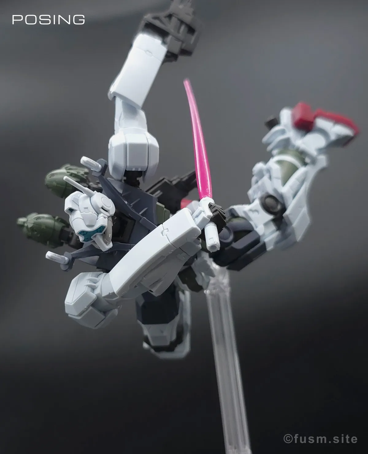 【レビュー】HG ゲルググ ボカタ機(GQ) ポージング 20