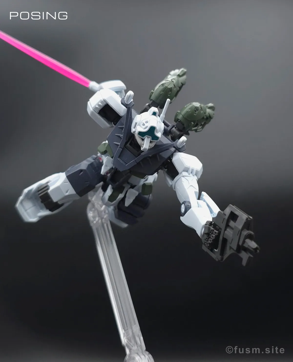 【レビュー】HG ゲルググ ボカタ機(GQ) ポージング 21