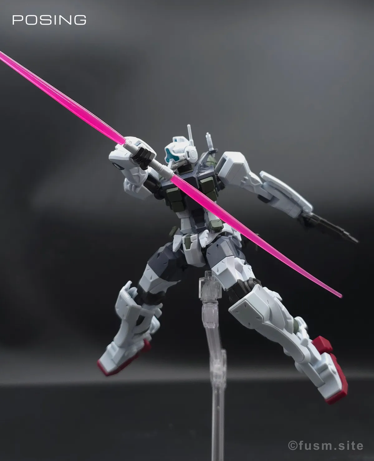 【レビュー】HG ゲルググ ボカタ機(GQ) ポージング 22