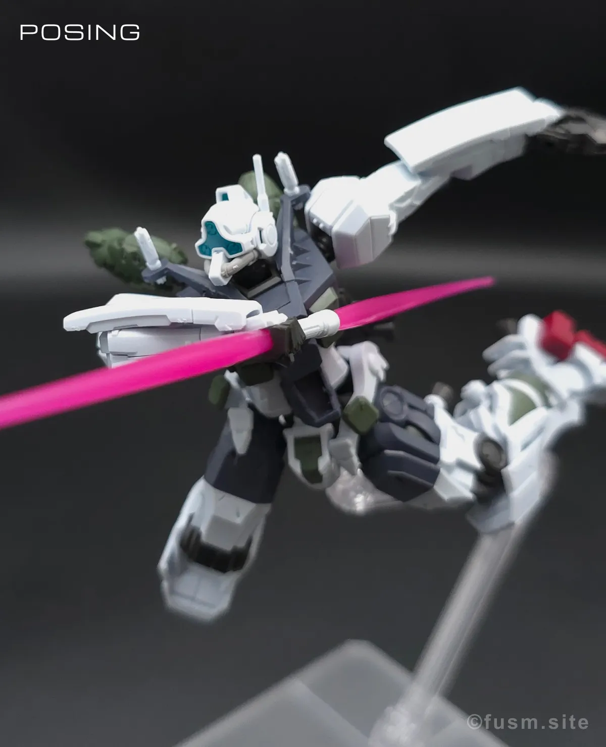 【レビュー】HG ゲルググ ボカタ機(GQ) ポージング 23