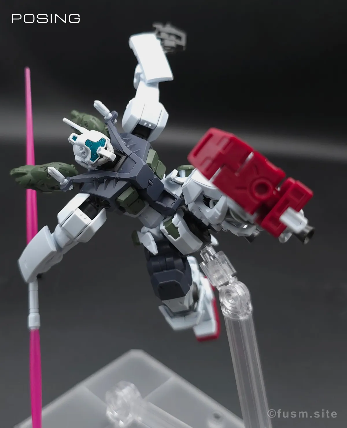 【レビュー】HG ゲルググ ボカタ機(GQ) ポージング 26