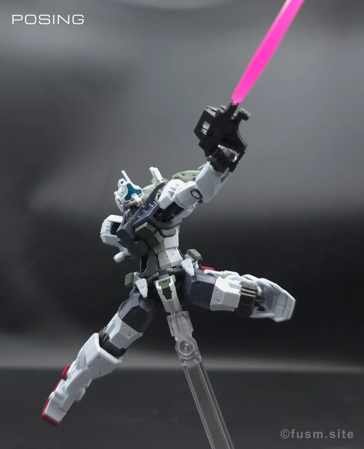 【レビュー】HG ゲルググ ボカタ機(GQ) ポージング 30