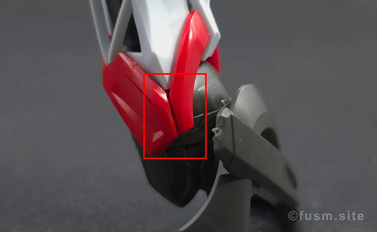 【レビュー】HG 1/144 GQuuuuuuX(ジークアクス) 脚部ディテール 04