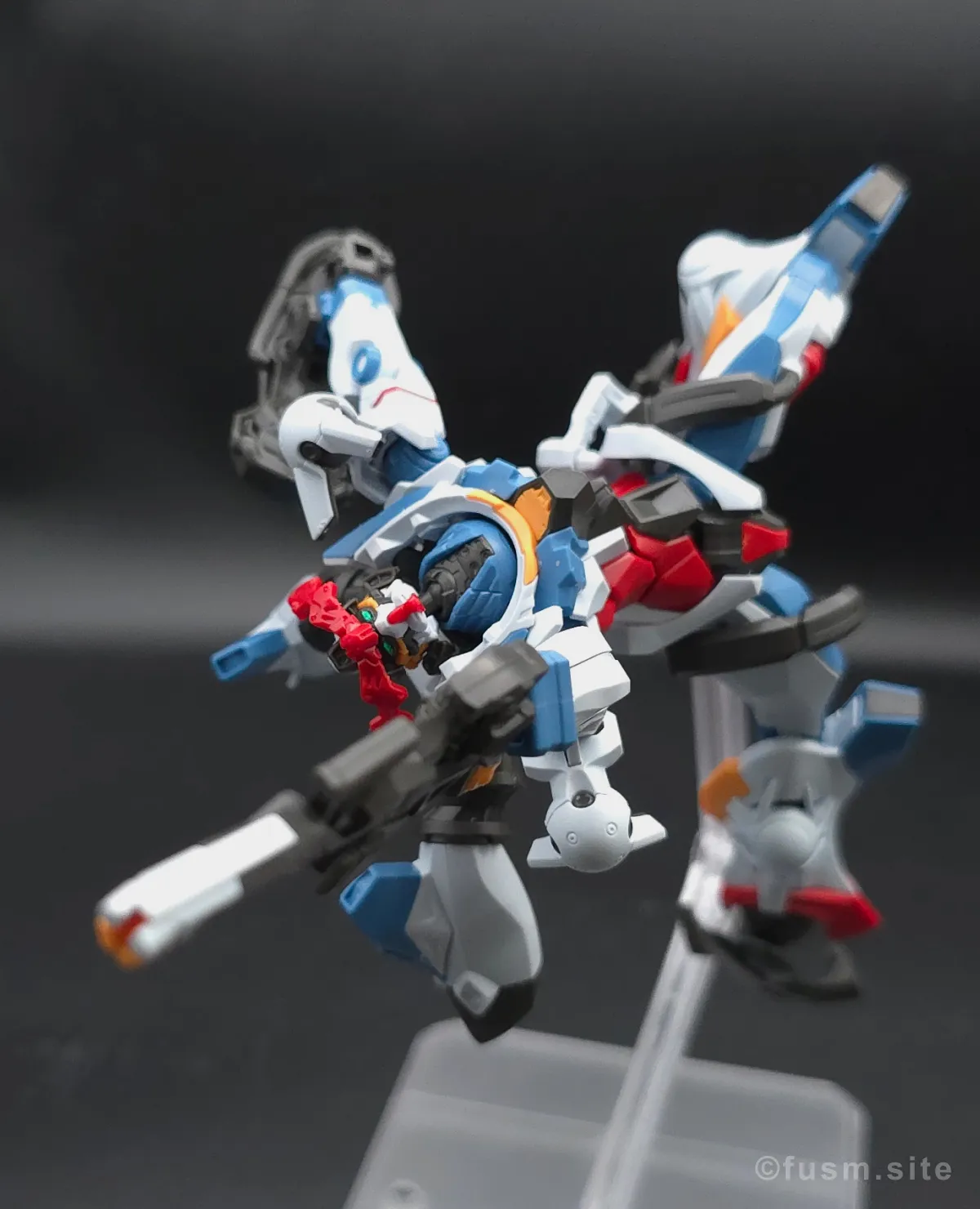 【レビュー】HG 1/144 GQuuuuuuX(ジークアクス) ポージング 05