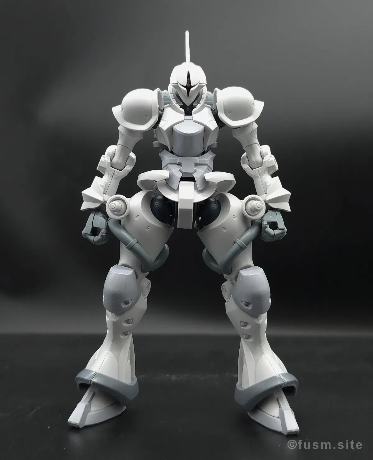 【レビュー】HG 1/144 エグザベ専用ギャン(ハクジ装備) 多角的に見た全体の外観・素組み 01