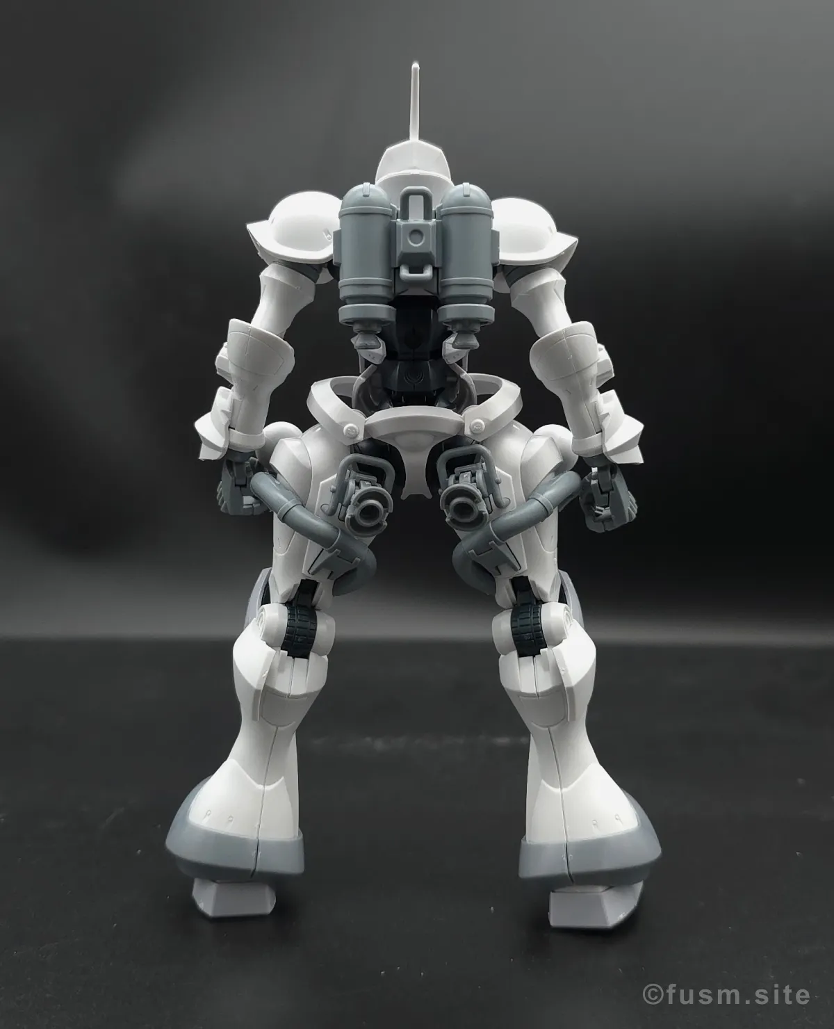 【レビュー】HG 1/144 エグザベ専用ギャン(ハクジ装備) 多角的に見た全体の外観・素組み 05
