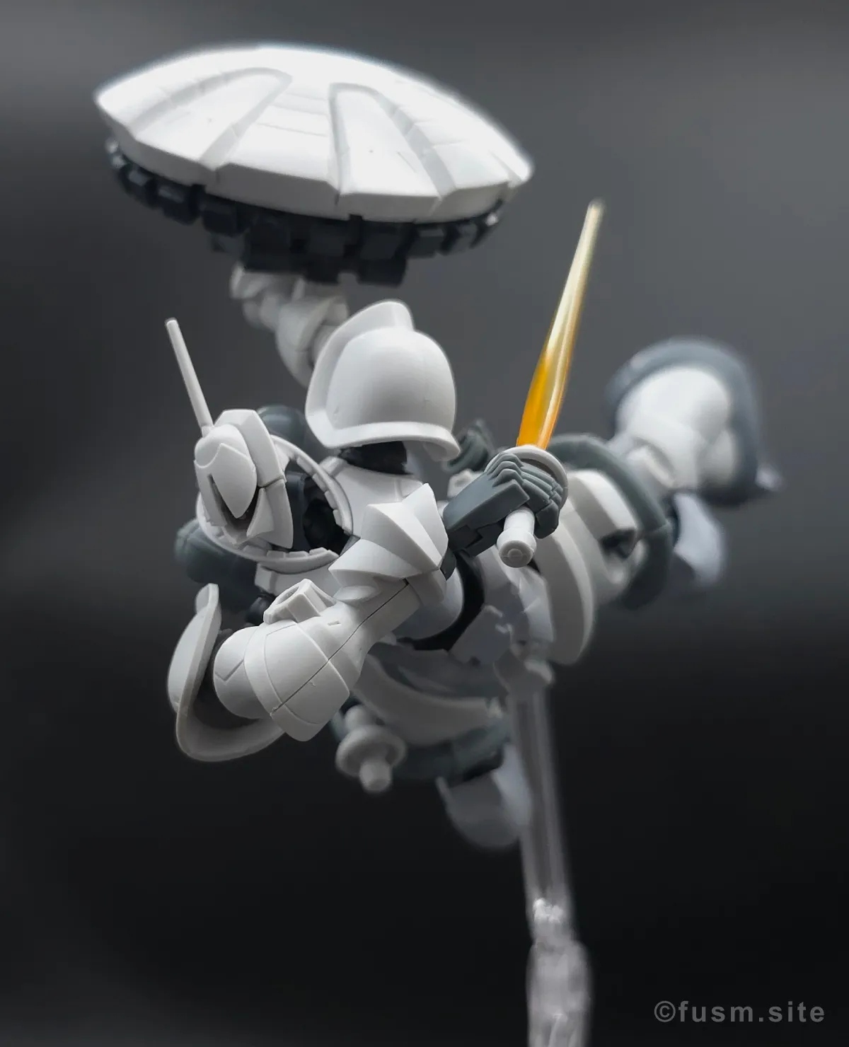 【レビュー】HG 1/144 エグザベ専用ギャン(ハクジ装備) ポージング 18