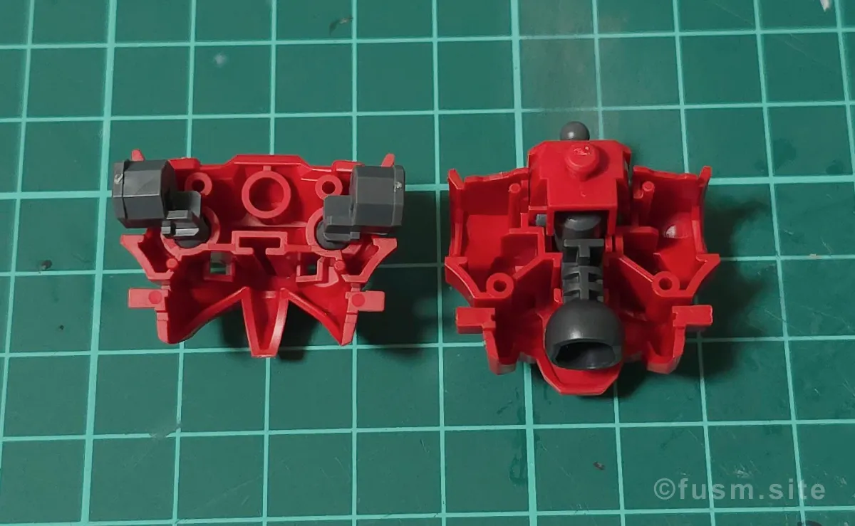 【レビュー】HG 1/144 軽キャノン パーツ・構造・組み立て 03