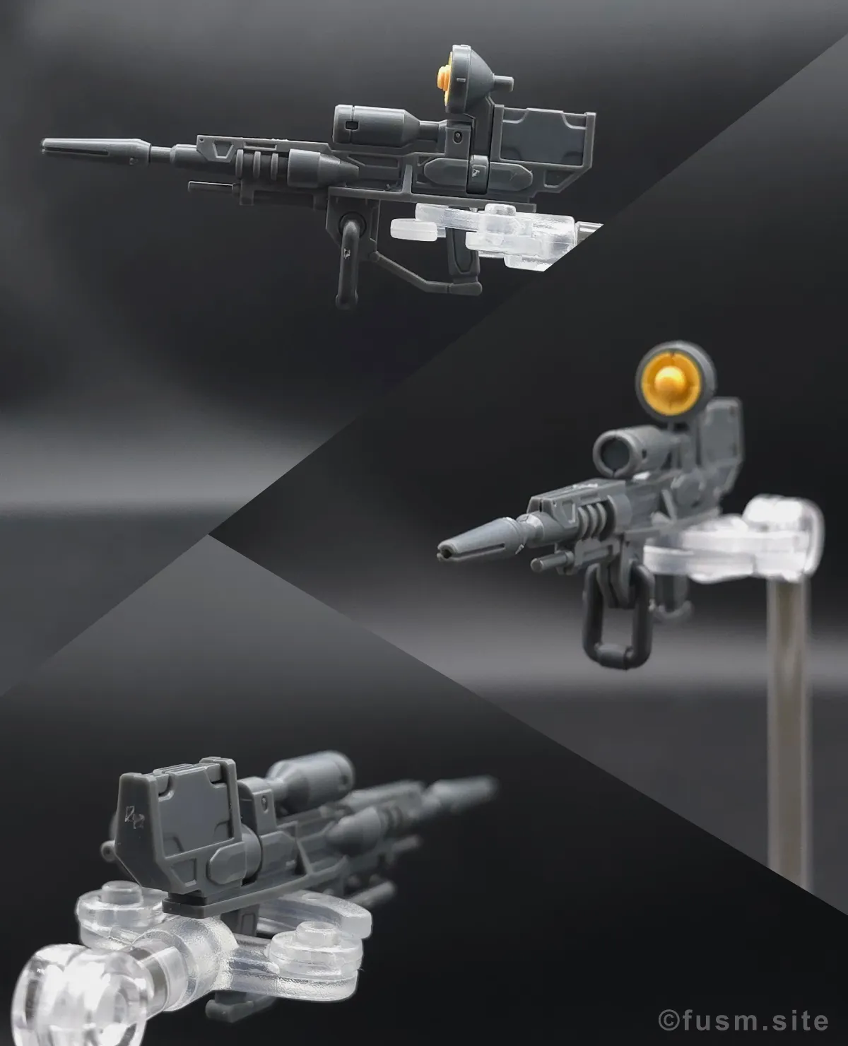 【レビュー】HG 1/144 軽キャノン 武装 03