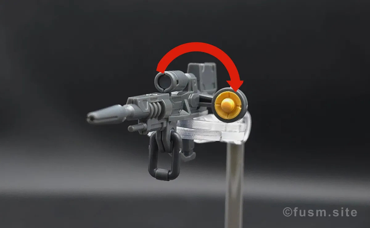 【レビュー】HG 1/144 軽キャノン 武装 04