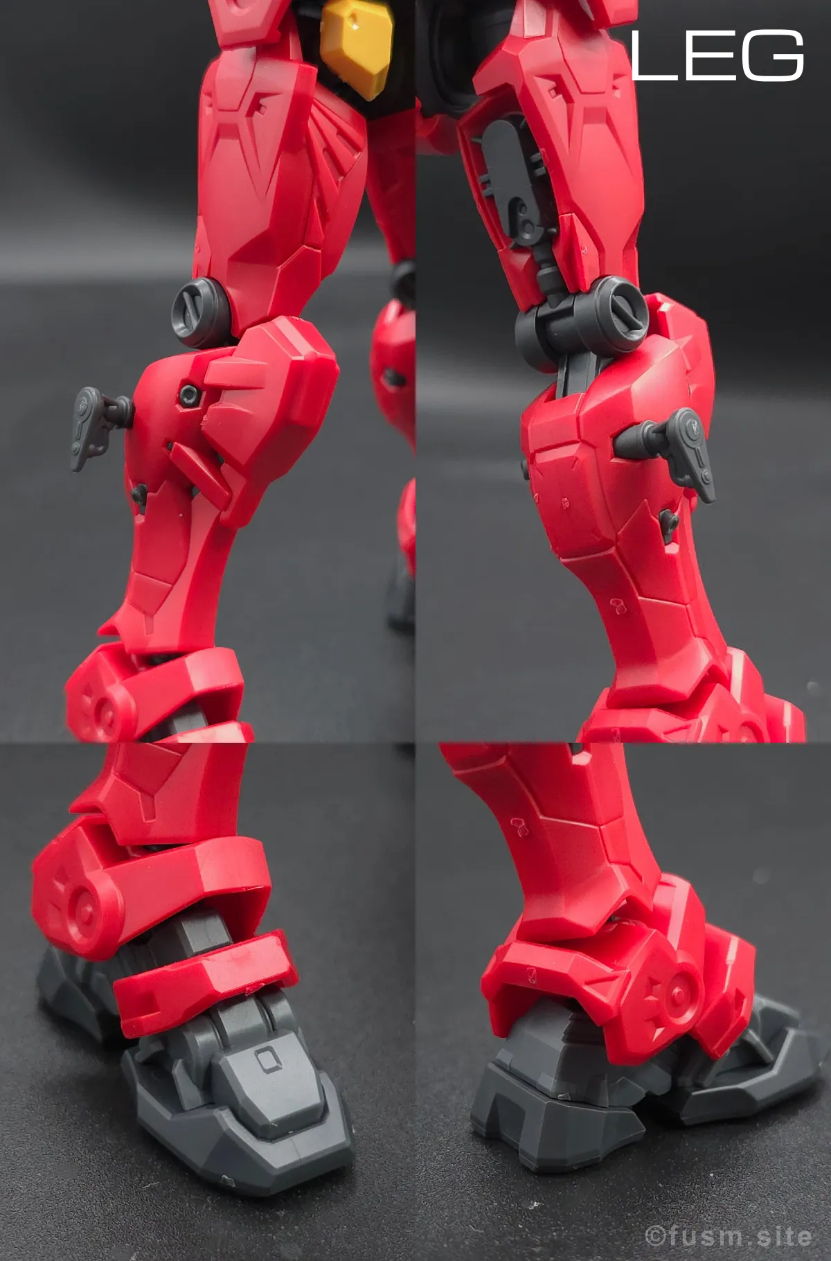 【レビュー】HG 1/144 軽キャノン 脚部ディテール 01