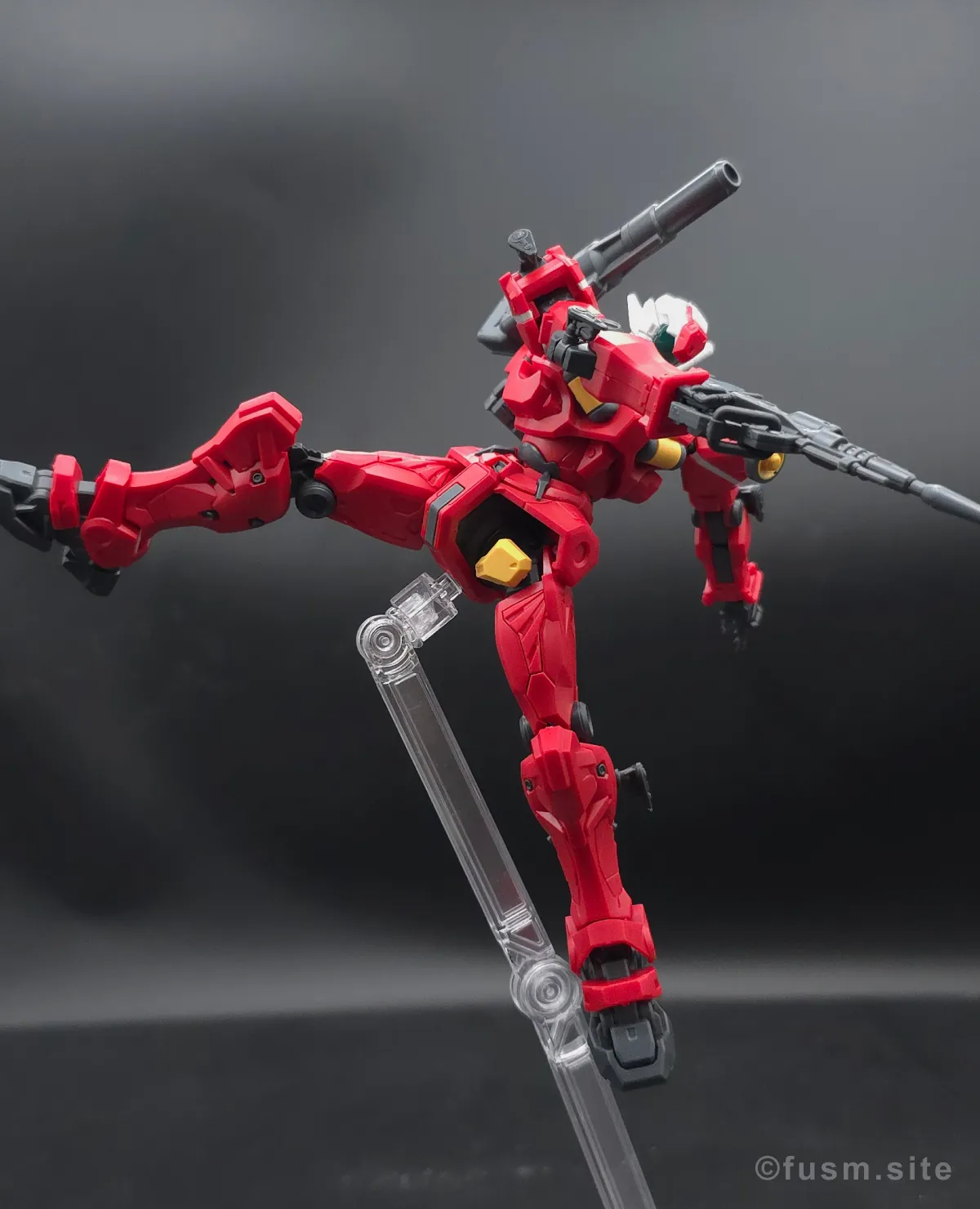 【レビュー】HG 1/144 軽キャノン ポージング 02