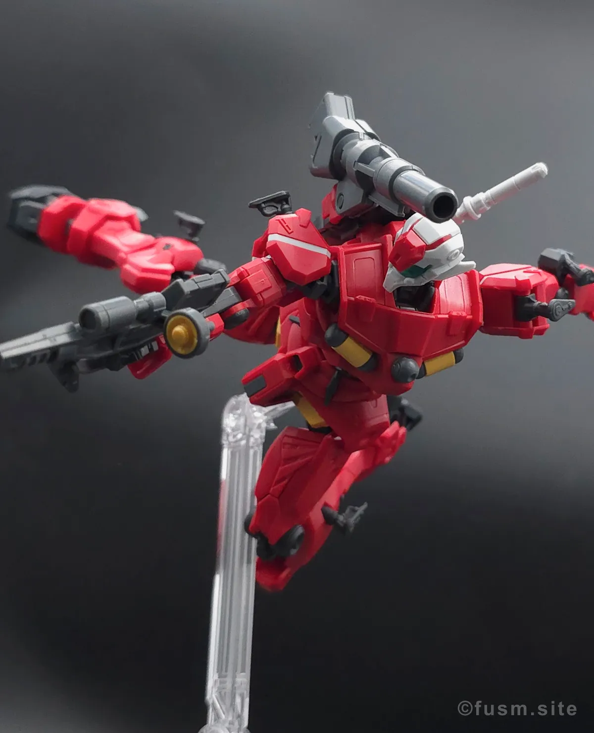 【レビュー】HG 1/144 軽キャノン ポージング 03