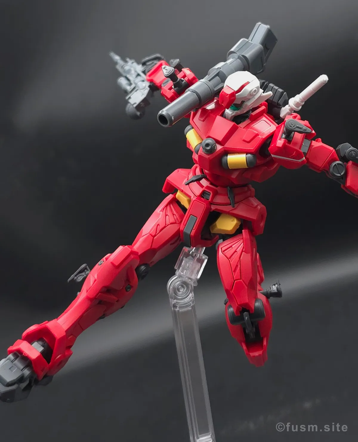【レビュー】HG 1/144 軽キャノン ポージング 04