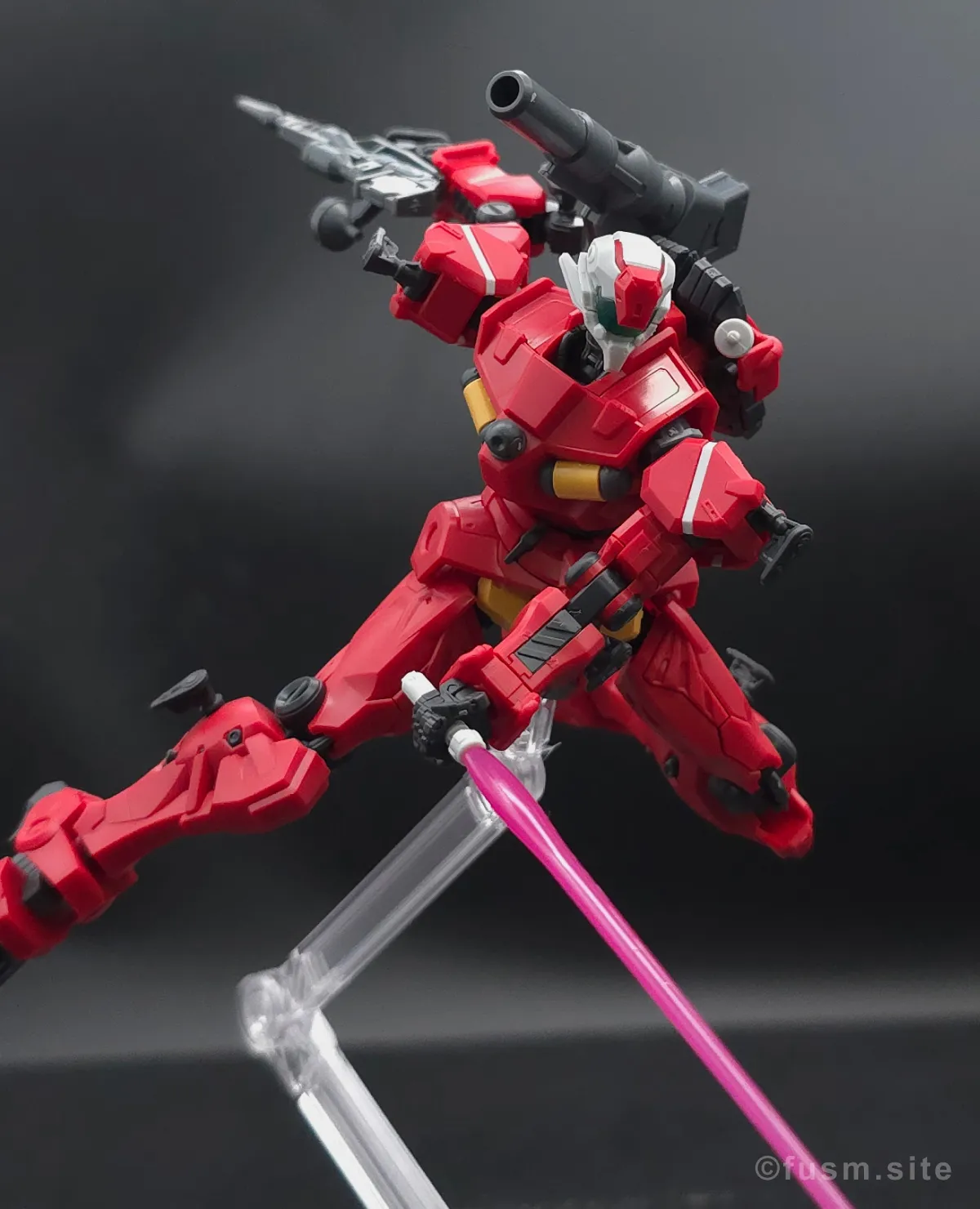 【レビュー】HG 1/144 軽キャノン ポージング 08