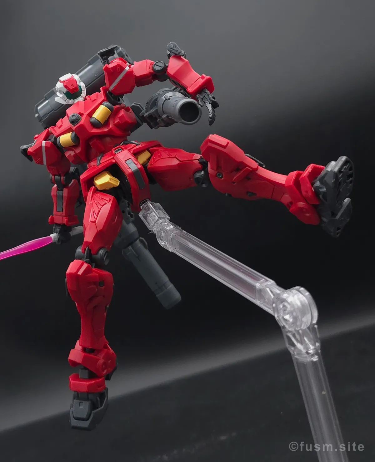【レビュー】HG 1/144 軽キャノン ポージング 21