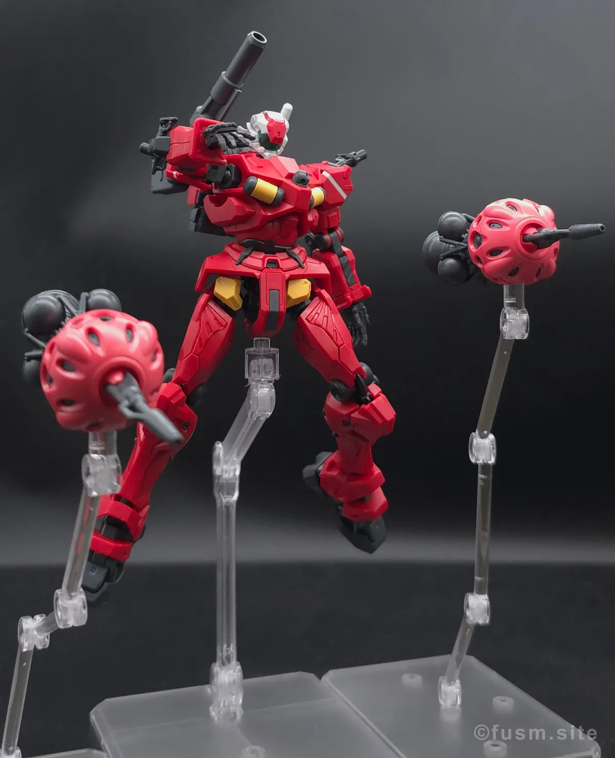 【レビュー】HG 1/144 軽キャノン ポージング 23