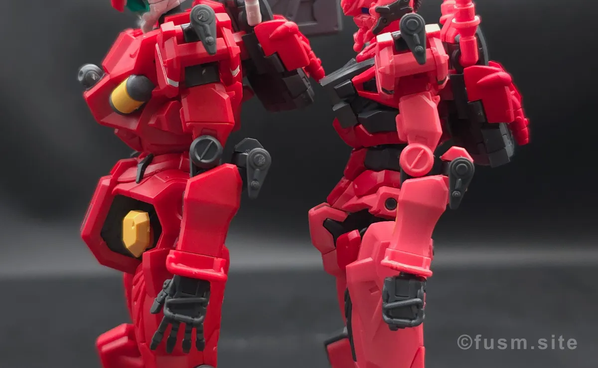 【レビュー】HG 1/144 軽キャノン 比較 04