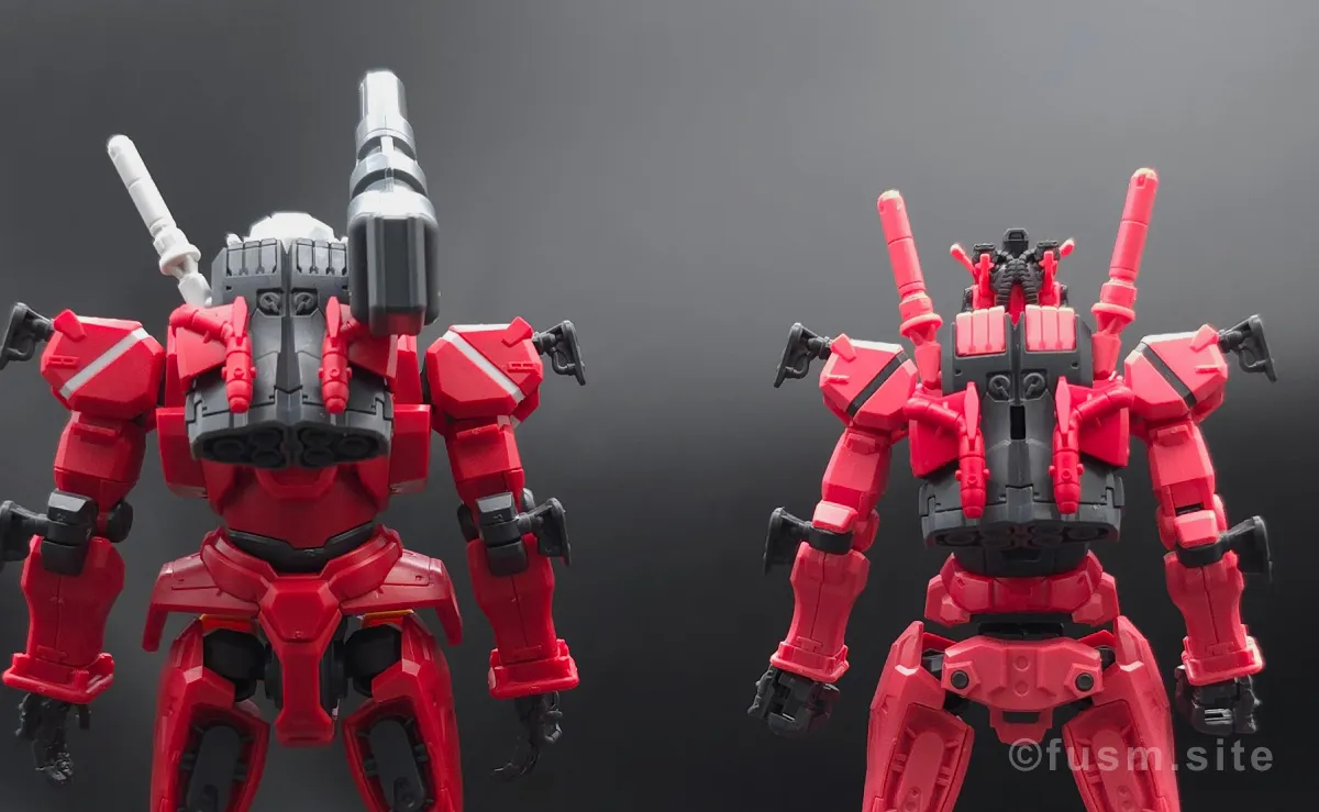 【レビュー】HG 1/144 軽キャノン 比較 06
