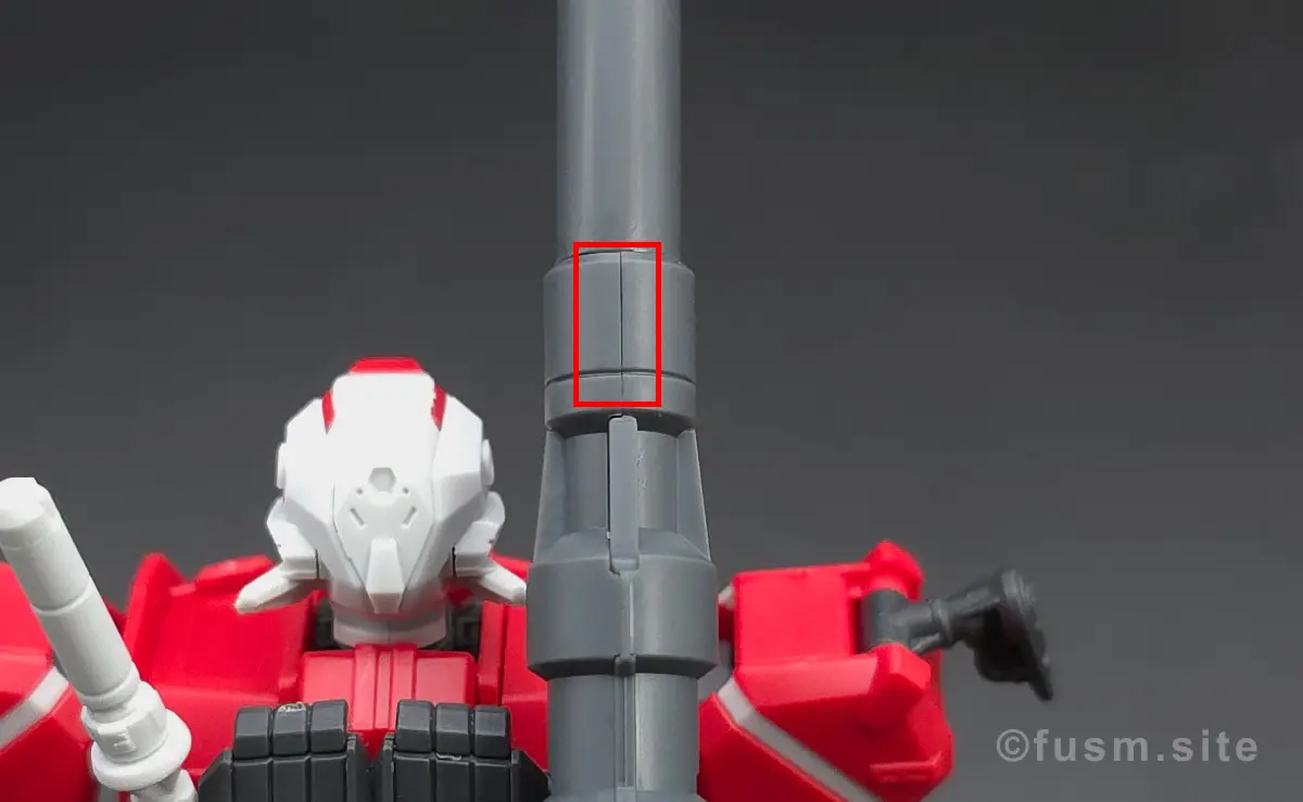 【レビュー】HG 1/144 軽キャノン 合わせ目 03