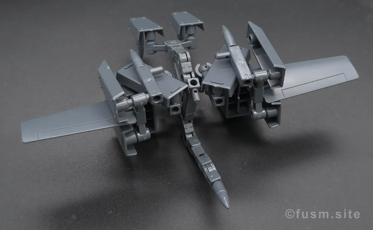 【レビュー】オプションパーツセット ガンプラ 08 (ボールデンアームアームズ) 多角的に見た全体の外観・素組み 02