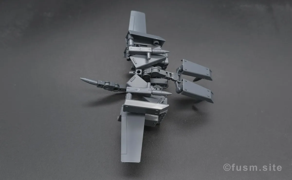 【レビュー】オプションパーツセット ガンプラ 08 (ボールデンアームアームズ) 多角的に見た全体の外観・素組み 03