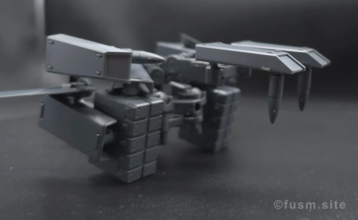 【レビュー】オプションパーツセット ガンプラ 08 (ボールデンアームアームズ) 多角的に見た全体の外観・素組み 04