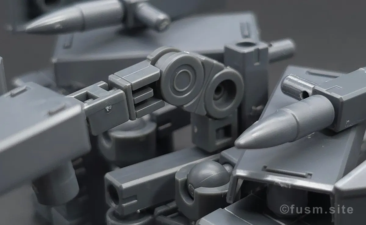【レビュー】オプションパーツセット ガンプラ 08 (ボールデンアームアームズ) 多角的に見た全体の外観・素組み 06