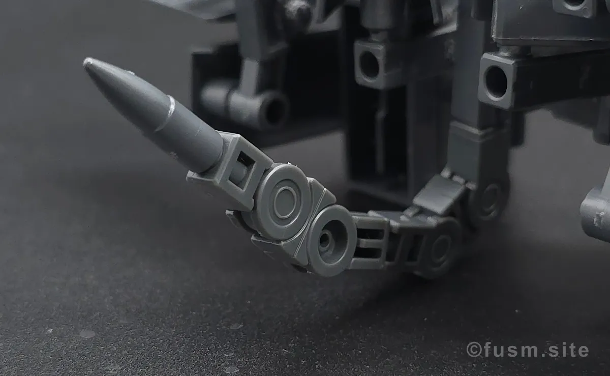 【レビュー】オプションパーツセット ガンプラ 08 (ボールデンアームアームズ) 多角的に見た全体の外観・素組み 10